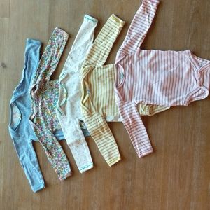 Baby Boden bundle of 5 long sleeve bodysuits